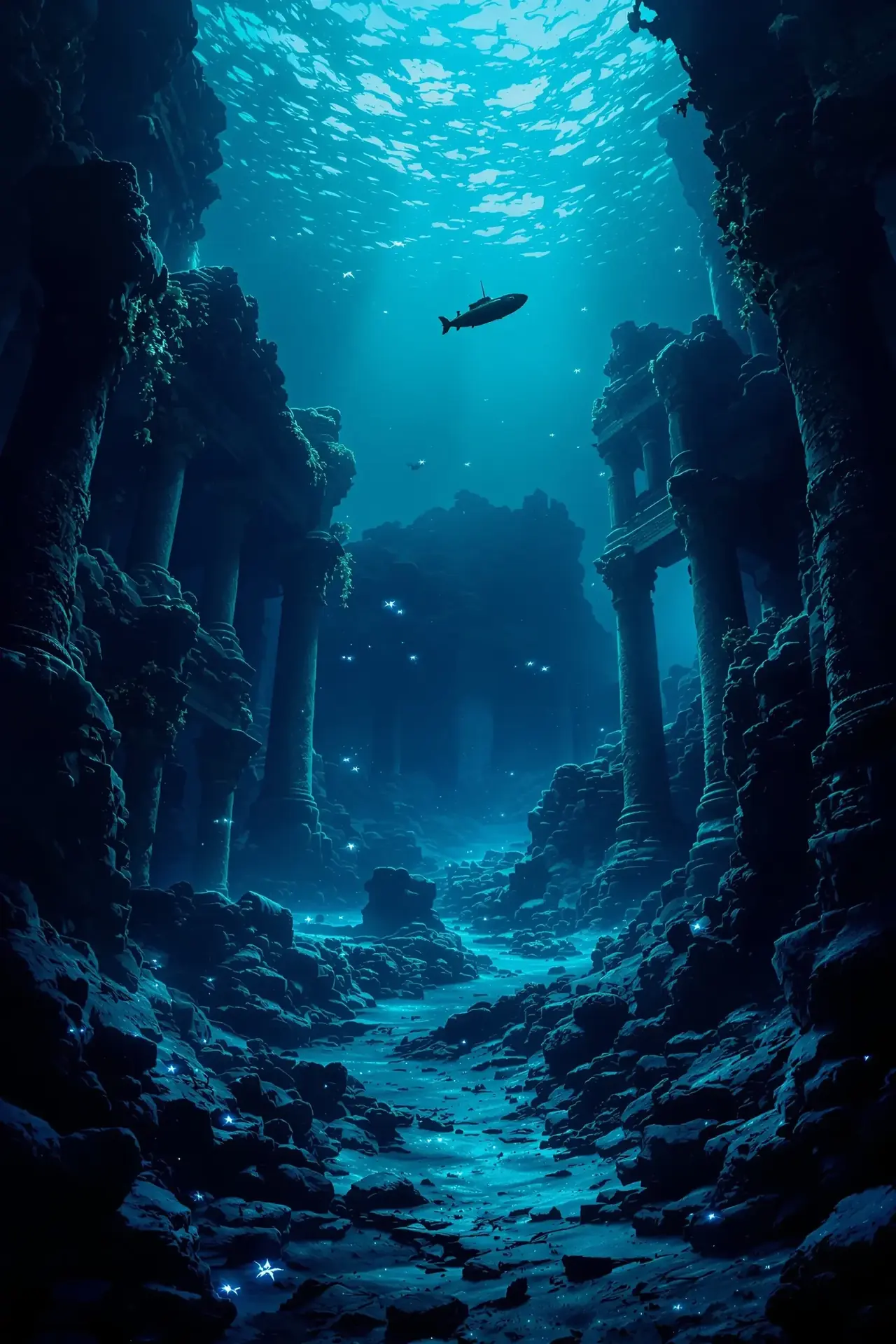 深海回响 影视海报